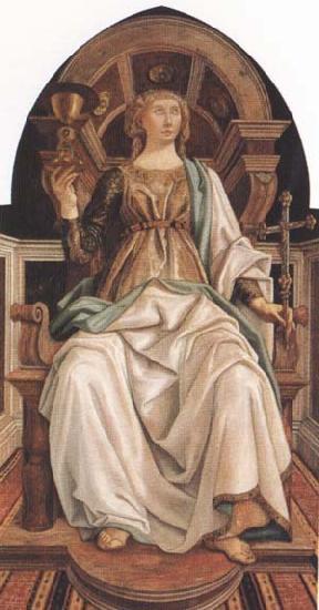 Sandro Botticelli Piero del Pollaiolo Faith oil painting picture